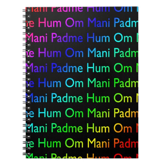 Carnet Om Mani Padme Hum (Devant)
