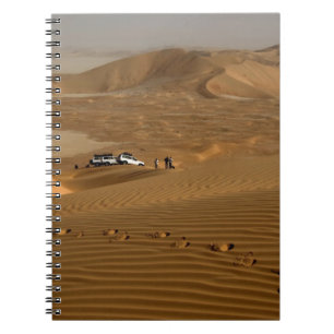Carnet Oman, désert Rub Al Khali, roulant sur les dunes