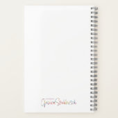 Carnet Oma's Flowers spiral notebook (Verso)
