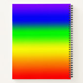 Carnet Ombre arc-en-ciel (Dos)