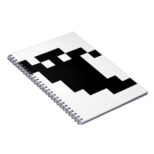 Carnet Ombre fantôme de 8 bits Pixel (Côté Droit)