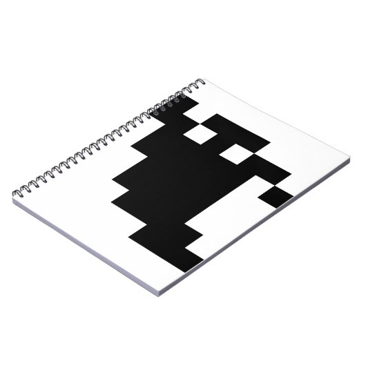 Carnet Ombre fantôme de 8 bits Pixel (Côté gauche)