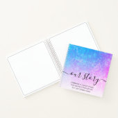 Carnet Ombre Floral Notre histoire souvenirs de Couple's (Intérieur)