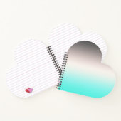 Carnet Ombre gris turquoise (Intérieur)