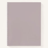 Carnet Ombres noires (couleur solide) (Devant)