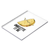 Carnet Ome-lette Ça Soit Drôle Jeu de Mots sur l'Omelette (Côté gauche)