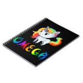 Carnet Omega Unicorn (Côté gauche)