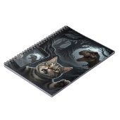 Carnet OMG A Dinosaur ! Selfie de chat drôle avec T-Rex (Côté gauche)