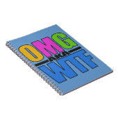 Carnet OMG aka WTF custom notebook (Côté Droit)
