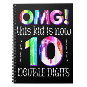Carnet OMG ! Cet enfant a maintenant 10 ans, chiffres dou