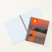 Carnet Omis Croatie coucher de soleil Orange Sky (Intérieur)