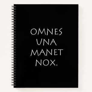 Carnet Omnes Una Manet Nox