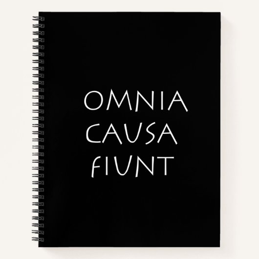 Carnet Omnia causa (Devant)