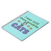 Carnet On m'a dit qu'il y aurait des CATS (Côté gauche)