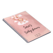 Carnet On peut attendre le Baby shower des filles (Côté Droit)