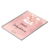 Carnet On peut attendre le Baby shower des filles (Côté gauche)