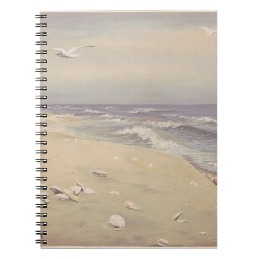 Carnet On the Beach (1879) - Art côtier Vintage (Devant)