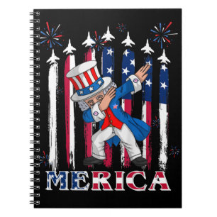 Carnet Oncle patriotique Sam Dabbing 4 juillet