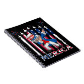 Carnet Oncle patriotique Sam Dabbing 4 juillet (Côté Droit)