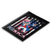 Carnet Oncle patriotique Sam Dabbing 4 juillet (Côté gauche)