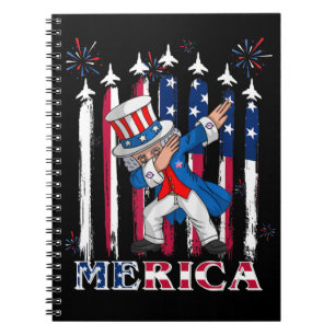 Carnet Oncle patriotique Sam Dabbing 4 juillet