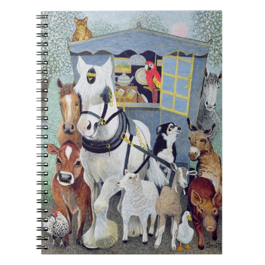 Carnet Oncle Tom Cobbley et tous (Devant)