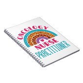 Carnet Oncologie Infirmière Praticien Rainbow Boho (Côté Droit)
