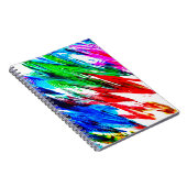 Carnet Ondes colorées (Côté Droit)