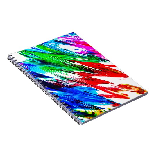 Carnet Ondes colorées (Côté Droit)