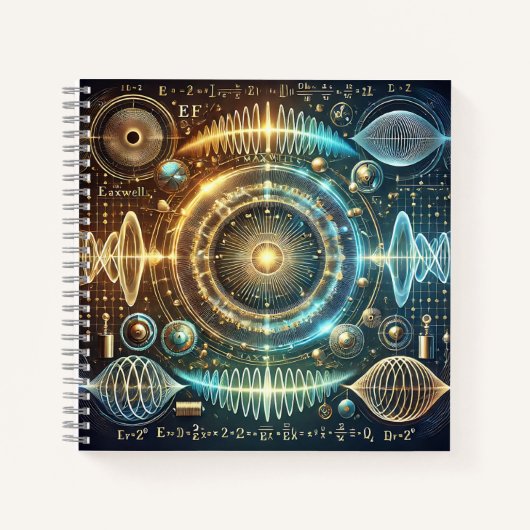 Carnet Ondes et énergie quantique (Devant)