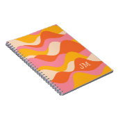 Carnet Ondes orageuses de style rétro (Côté Droit)