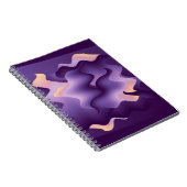 Carnet Ondes violettes (Côté Droit)