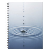 Carnet Ondulation sur l'eau (Devant)