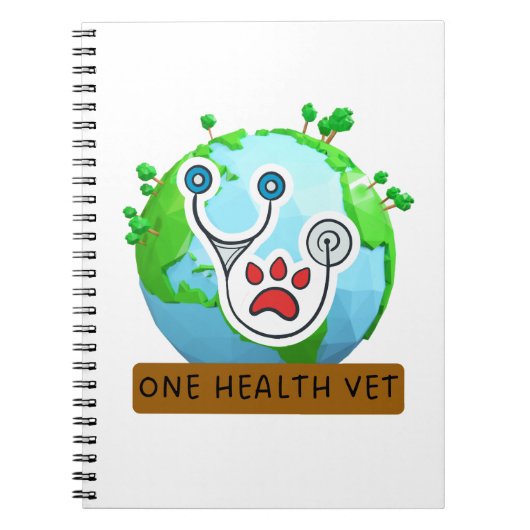 Carnet One Health Vet – Vet Global Health Animal Design (Devant)