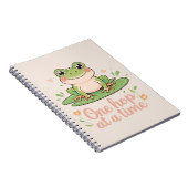 Carnet One Hop at a Time | Frog on Lily Pad (Côté Droit)