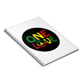 Carnet One Love, Reggae design (Côté Droit)