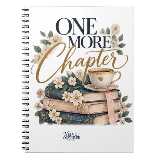 Carnet One More Chapter Spiral Notebook (Devant)