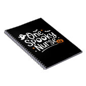 Carnet One Spooky Nurse Funny Ghost Nurse Halloween Essen (Côté Droit)