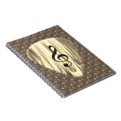 Carnet Onglet de guitare de notes musicales personnalisée (Côté Droit)