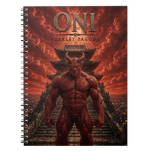 Carnet Oni Pagode Écarlate Cinéma Sombre