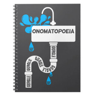 Carnet Onomatopoeia écriture ou poésie créative