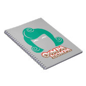 Carnet Oompa Loompa Graphique de cheveux (Côté Droit)