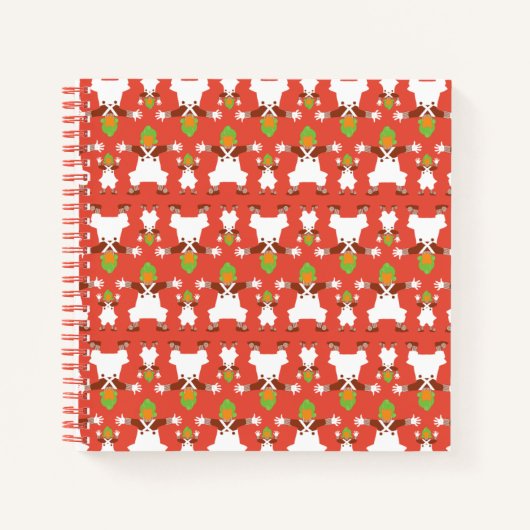 Carnet Oompa Loompa Motif dansant (Devant)
