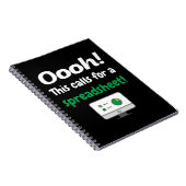 Carnet Oooh ! Cela nécessite une feuille de calcul (Côté Droit)