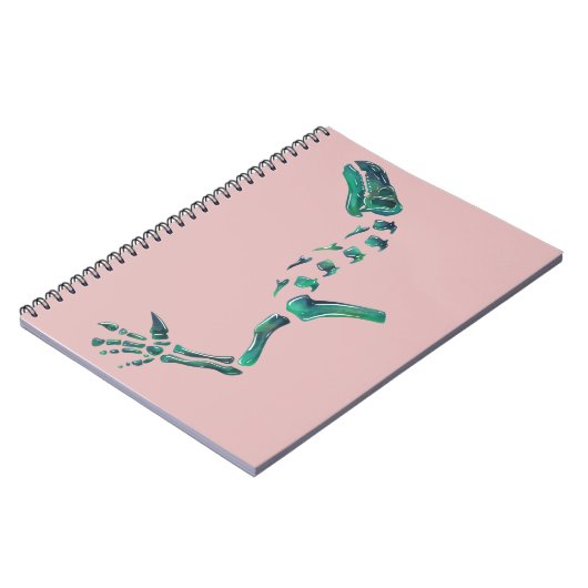 Carnet Opal Iguanodon Dinosaur (Côté gauche)