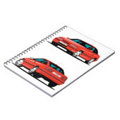 Carnet Opel Calibra rouge (Côté gauche)