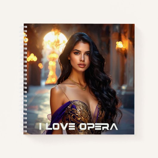 CARNET OPÉRA - J'AIME L'OPÉRA (Devant)