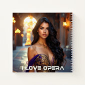 CARNET OPÉRA - J'AIME L'OPÉRA (Dos)