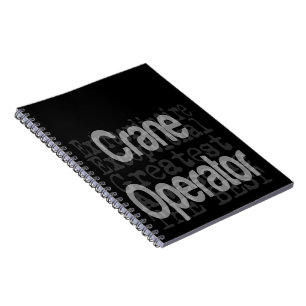 Carnet Opérateur de grue Extraordinaire PERSONNALISÉ