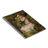 Carnet Ophelia by the Pond by John William Waterhouse (Côté Droit)